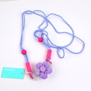 Rainbow smile flower crossbody phone lan