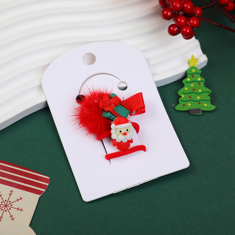 Santa claus hair accessories set-5