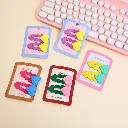 Acrylic children's hair tie-2pcs