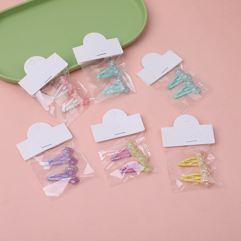 Laser Bow Tie Children's Acrylic Hair Cl