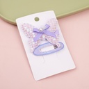 Butterfly children's hair accessory set