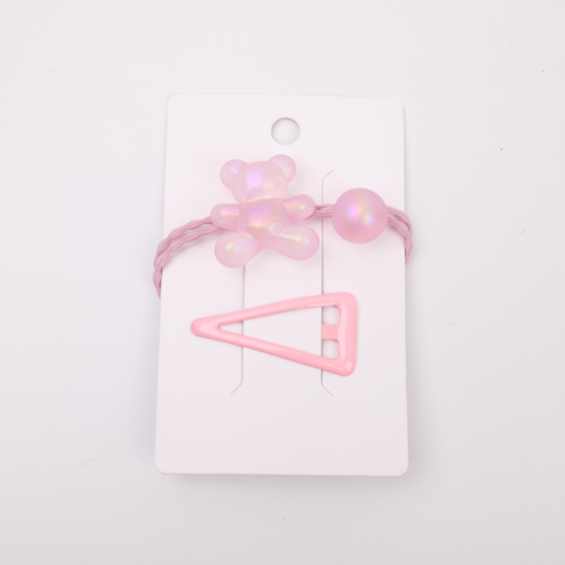 Colorful bear children's hair accessory 
