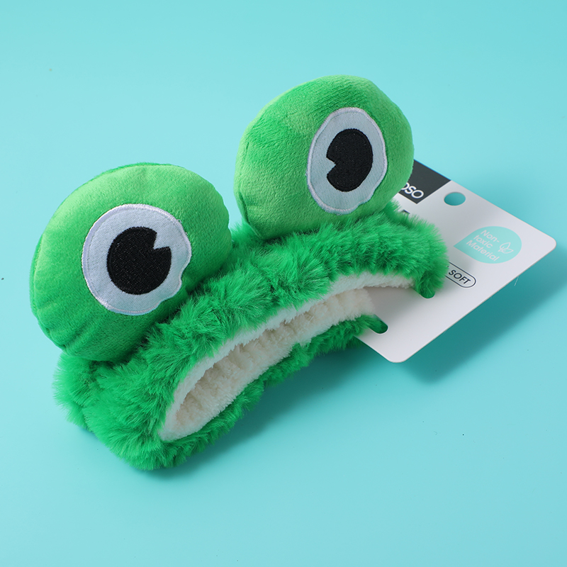 Big eyed frog headband