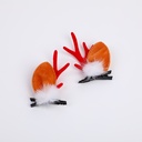 Christmas series fabric hair clip-3