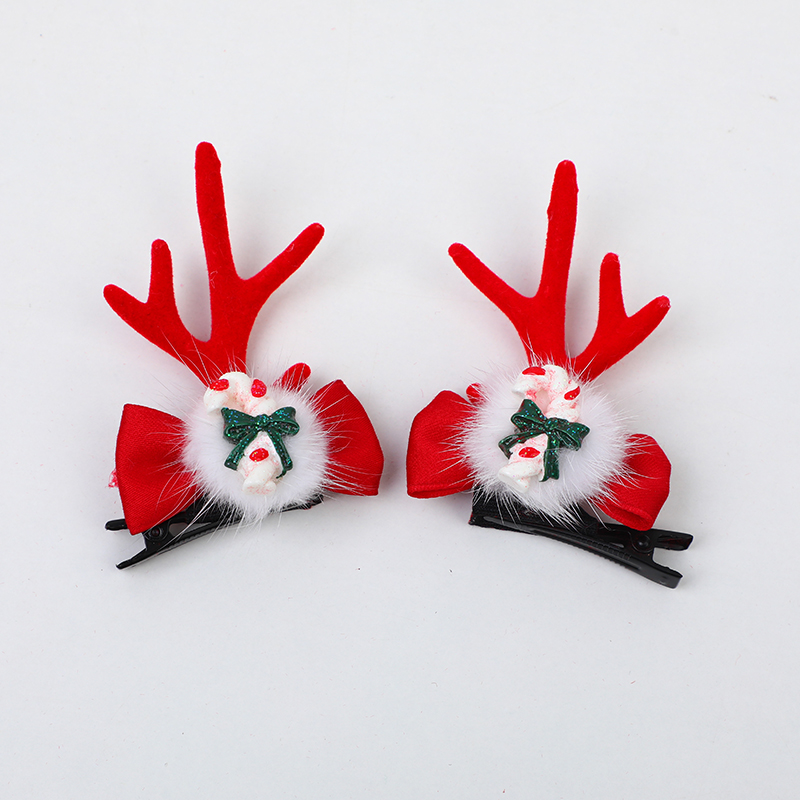 Christmas party 2pcs hair clip-3