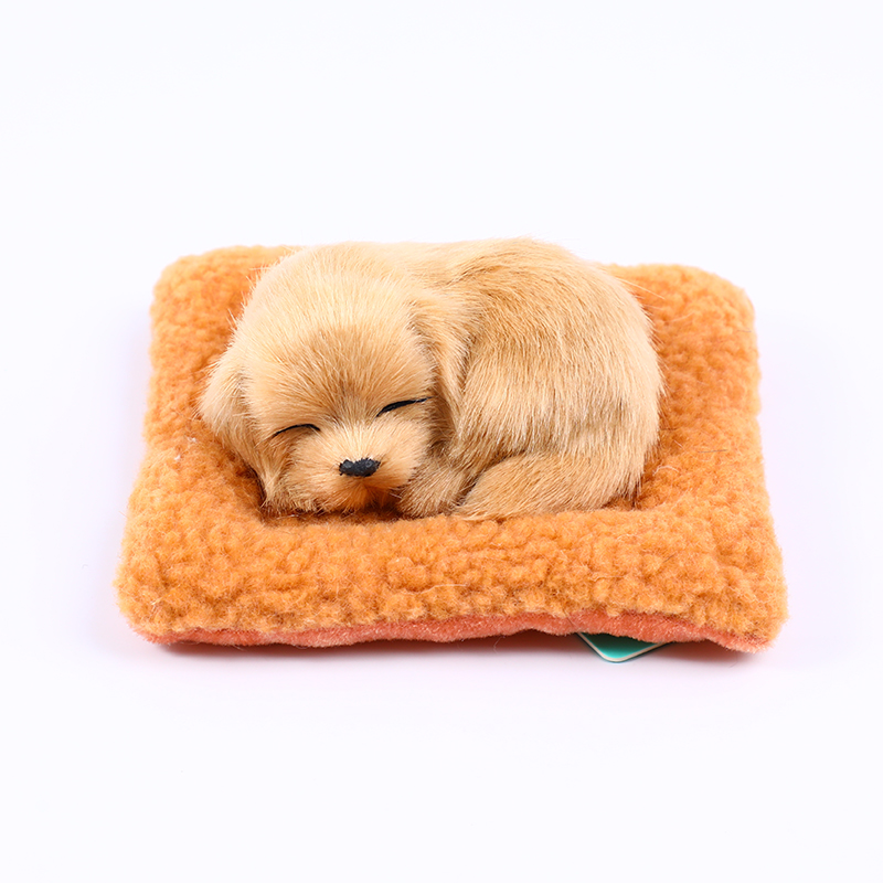 Simulation cute pet car decoration E ser