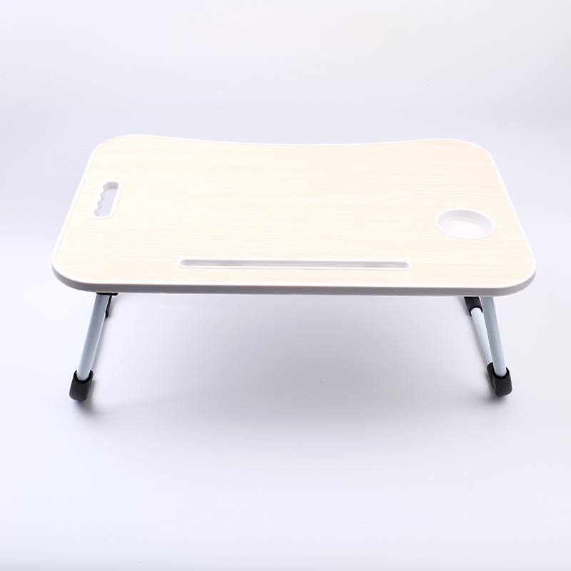 Business foldable lazy laptop table-wood