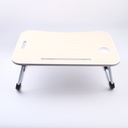 Business foldable lazy laptop table-wood