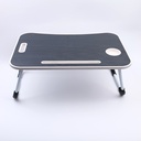 Business foldable lazy laptop table-blac