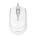 Wired business office mouse-white
