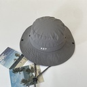 Quick-dry fisherman hat with hot stampin