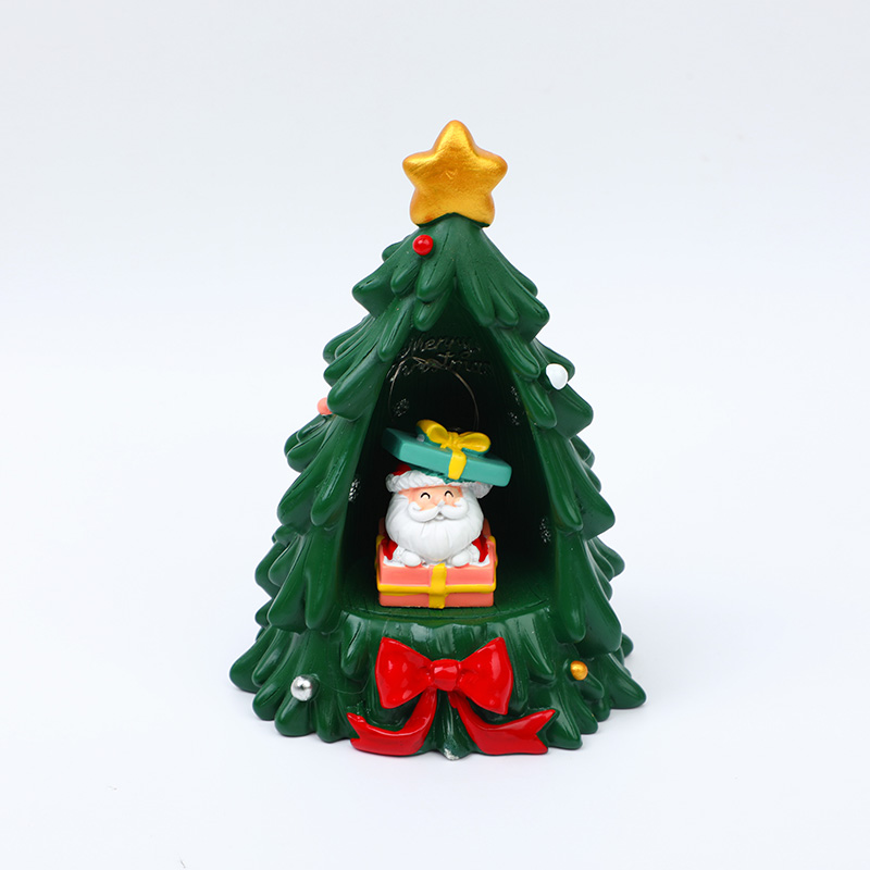 Christmas gift tree house decoration
