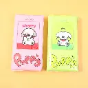 Colourful fruity papi dog stress relieve