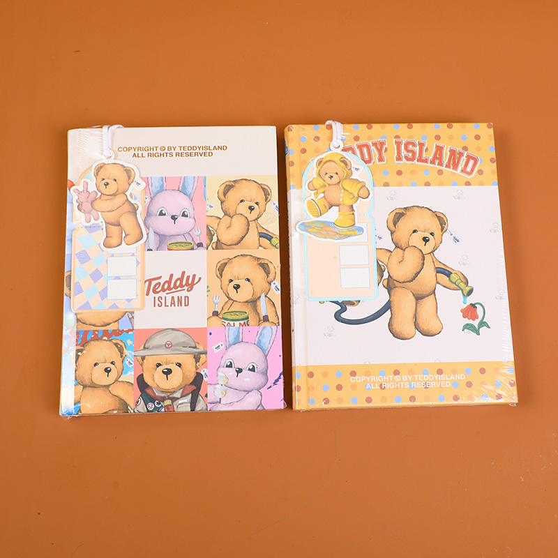 TEDDY ISLAND series hardback notebook-co