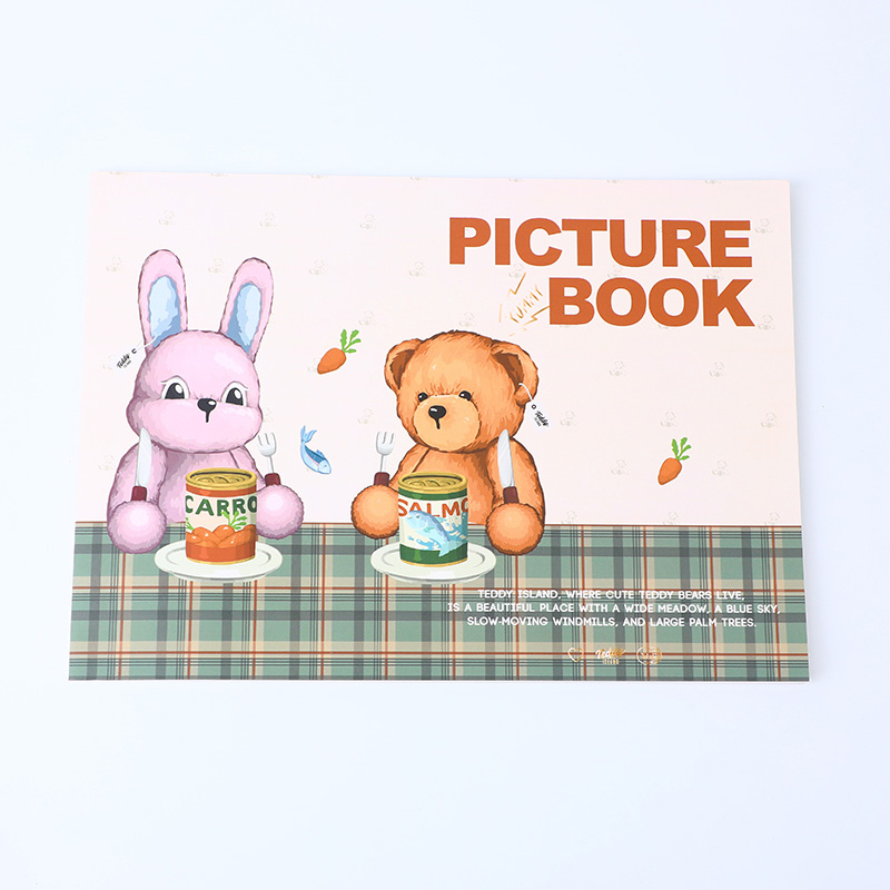 TEDDY ISLAND series picture book A4-28 s