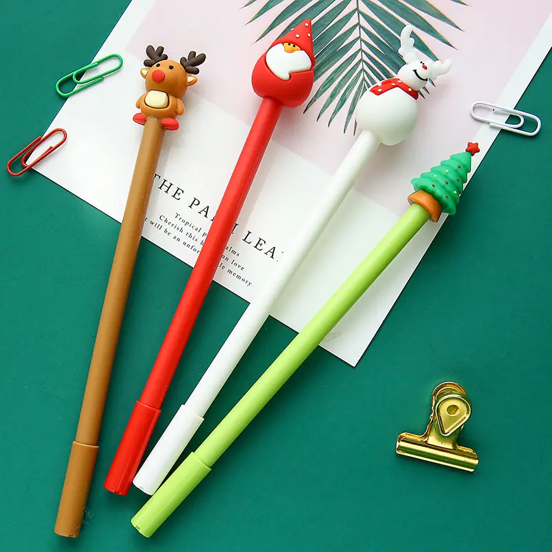 Chirstmas gel pen-blue