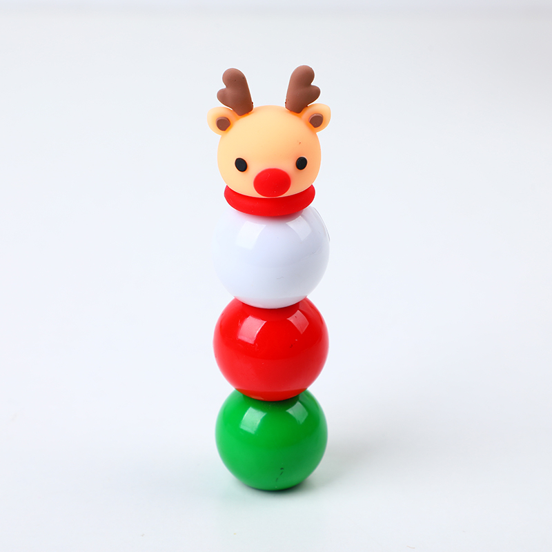 Christmas park highlighter with 3 balls