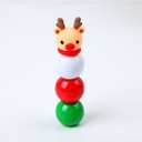 Christmas park highlighter with 3 balls