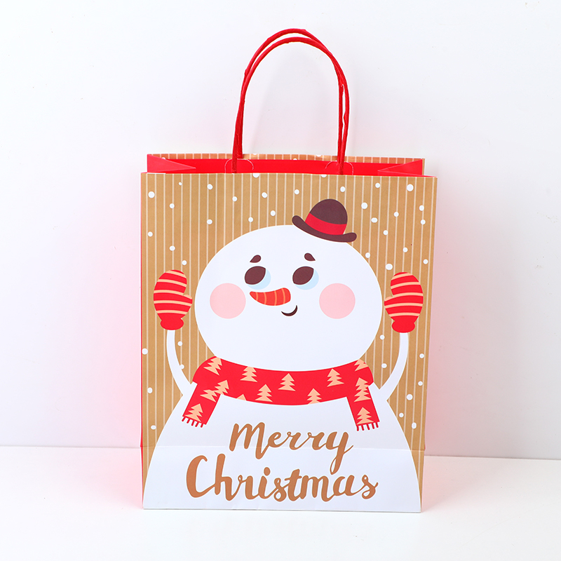 Snow night christmas series vertical gif
