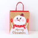 Snow night christmas series vertical gif