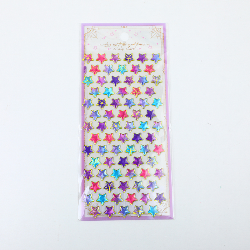 Butterfly hot stamping crystal sticker