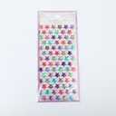 Butterfly hot stamping crystal sticker