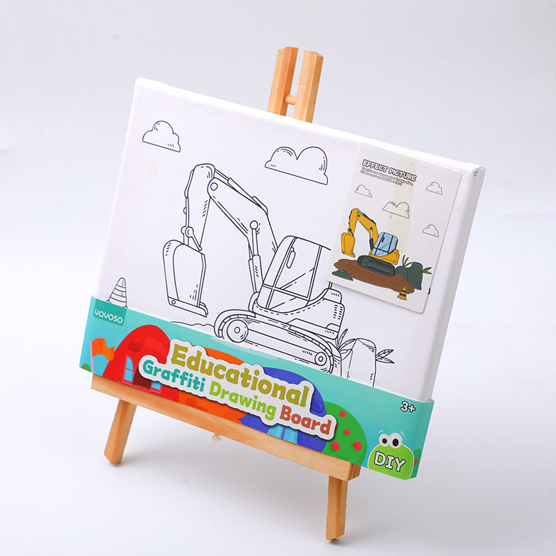 Educational DIY graffiti small drawing b