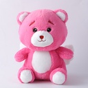 Angel bear rose red plush doll-20cm