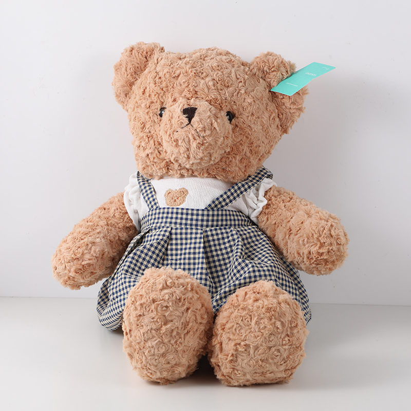 Caddy couple bear with 3# skirt plush do