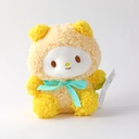 Naughty bear yellow plush doll-21cm