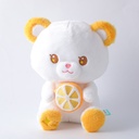 Sitting fruit bear with orange doll-30cm