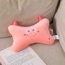 Strange animal family series bone pillow-pink