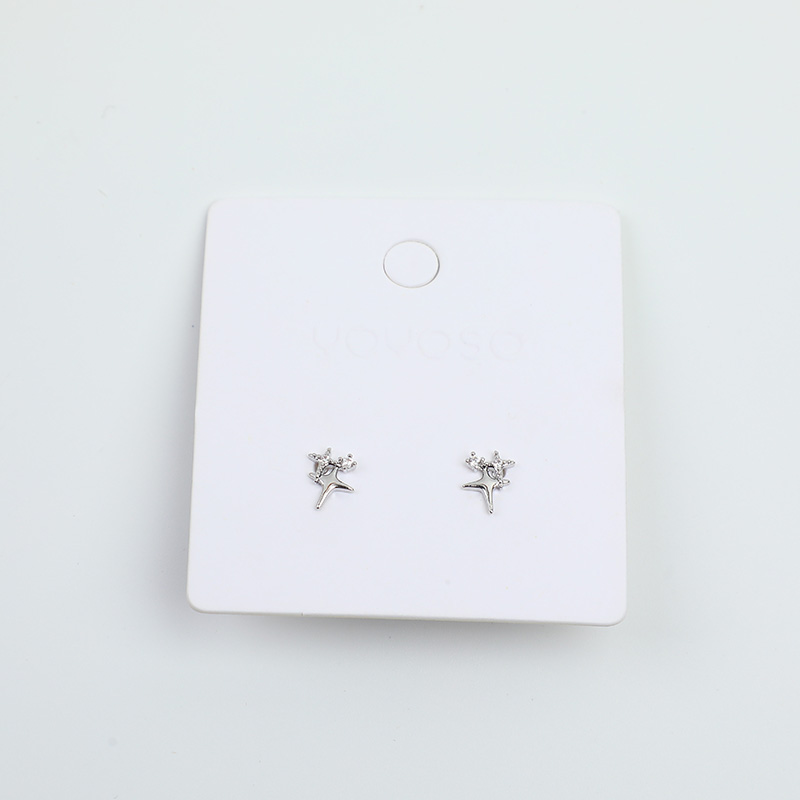 Cute cartoon stud earrings-11