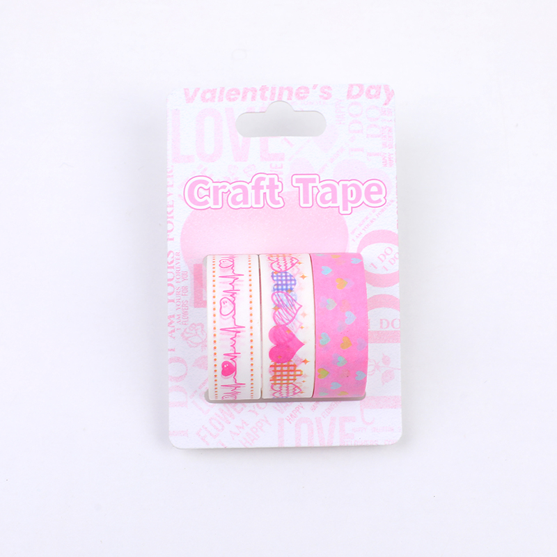 Flipped washi tape 3pcs