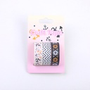 Black series washi tape 3pcs