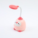 Cute penguin eye caring LED lamp-round top
