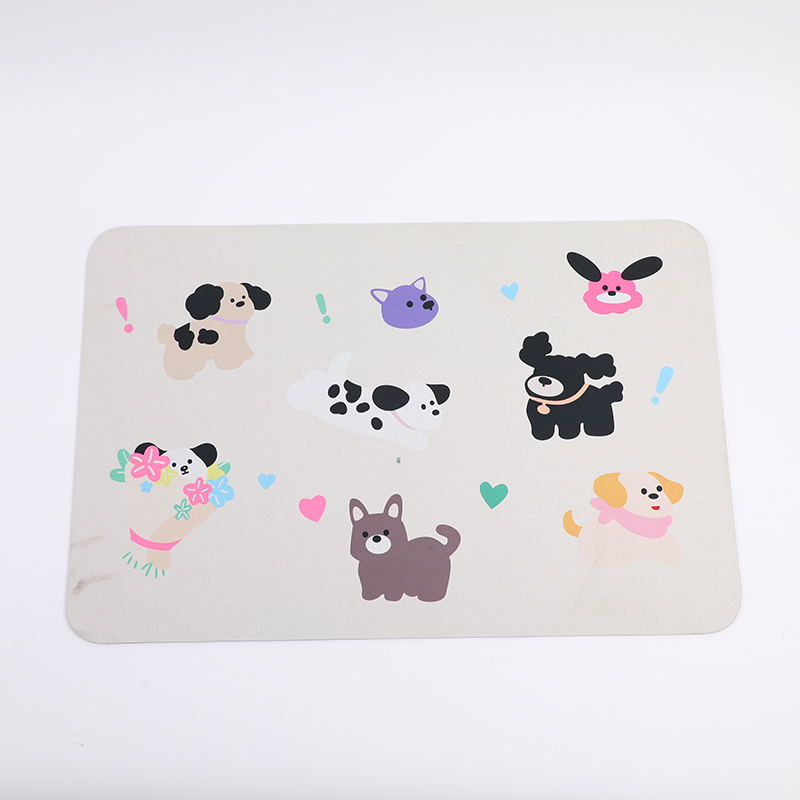 Candy Cartoon Diatomite Mat