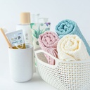 Nordic Style Towel with Waffle Grid 