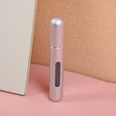 Refillable Perfume Dispenser Bottle 10ml - Frosted Silver