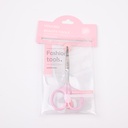 High quality round end beauty scissors