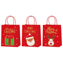 Christmas gift series kraft paper bag-L