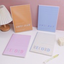 Old Memory Corridor Series - B5 Glue-bound Notebook - Ruled Inner Pages, 96 pcs