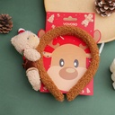 3D Adorable Little Bear Headband - Coffee