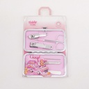TEDDY ISLAND Series Storage-Type Nail-Care Kit 7pcs Set