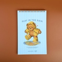 TEDDY ISLAND Series B5 Weekly Planner - Colored Inner Pages 50 PCS