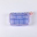 Simple 7-Compartment Portable Pill Box