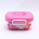 Pink Storage Box 12-Color Antibacterial Super Light Clay