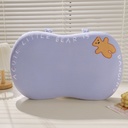Simple Bear Pillow – Blue