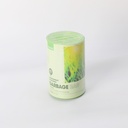 Aromatherapy drawstring garbage bag 80pcs- Green