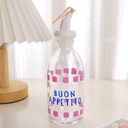HS-YH6001Small Block Letter Glass Oil Bottle 250ml